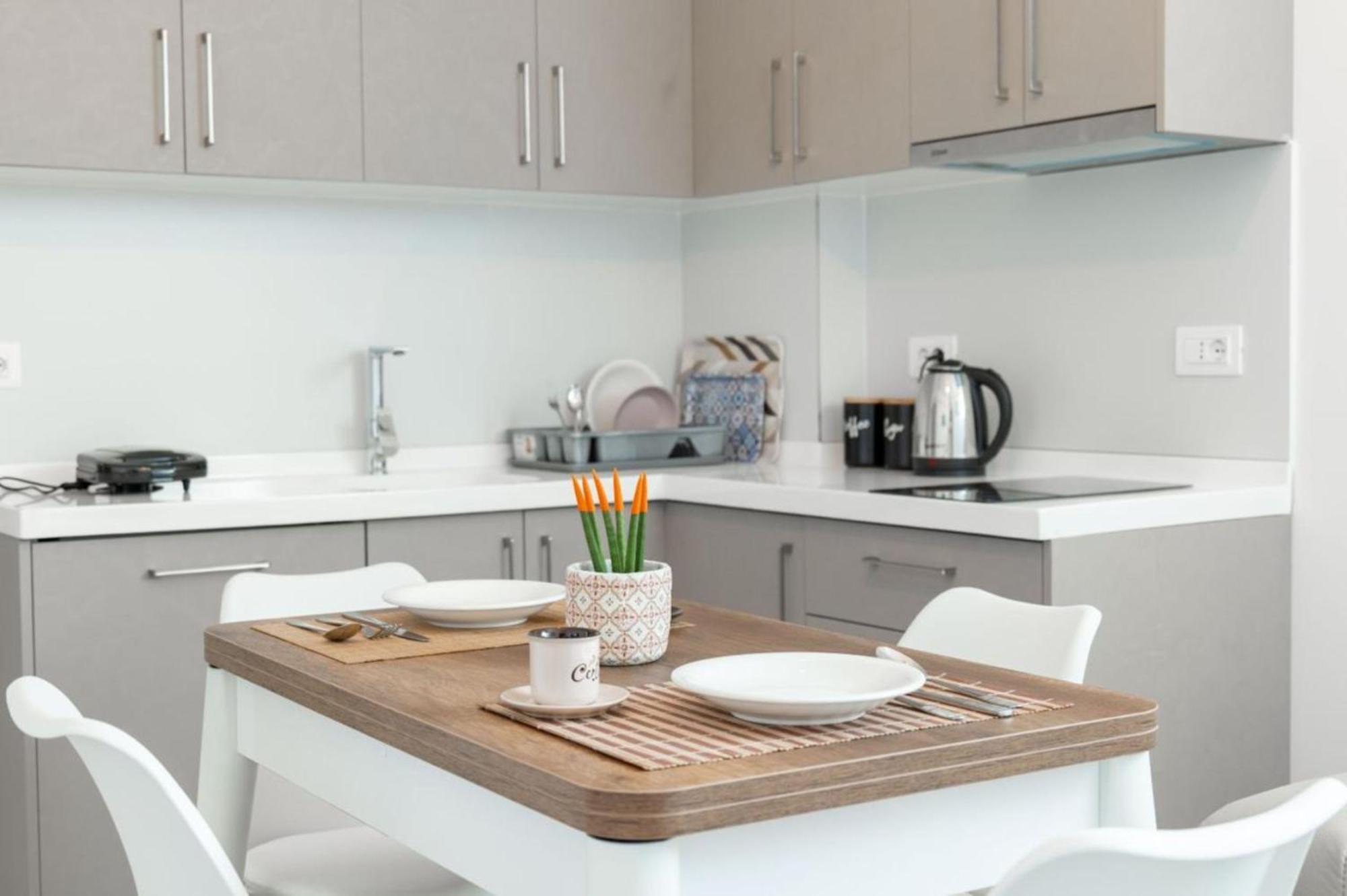 Aleksandra Apartments Sarandë Buitenkant foto